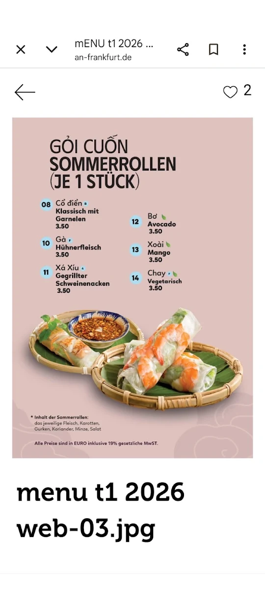 Speisekarte photo 3