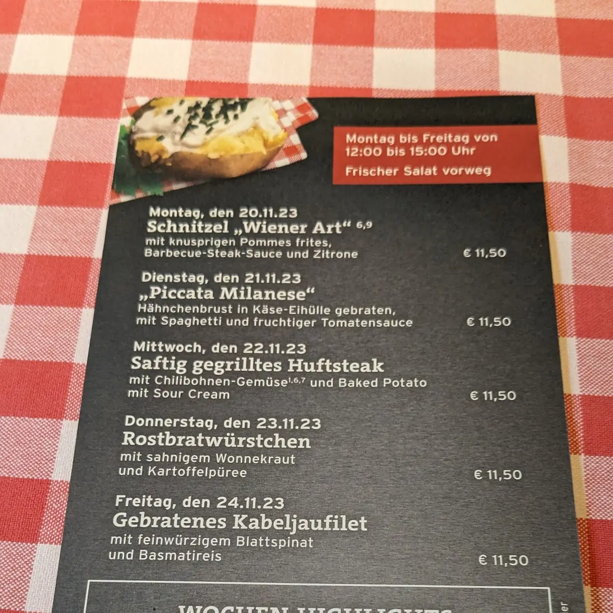 Speisekarte photo 3