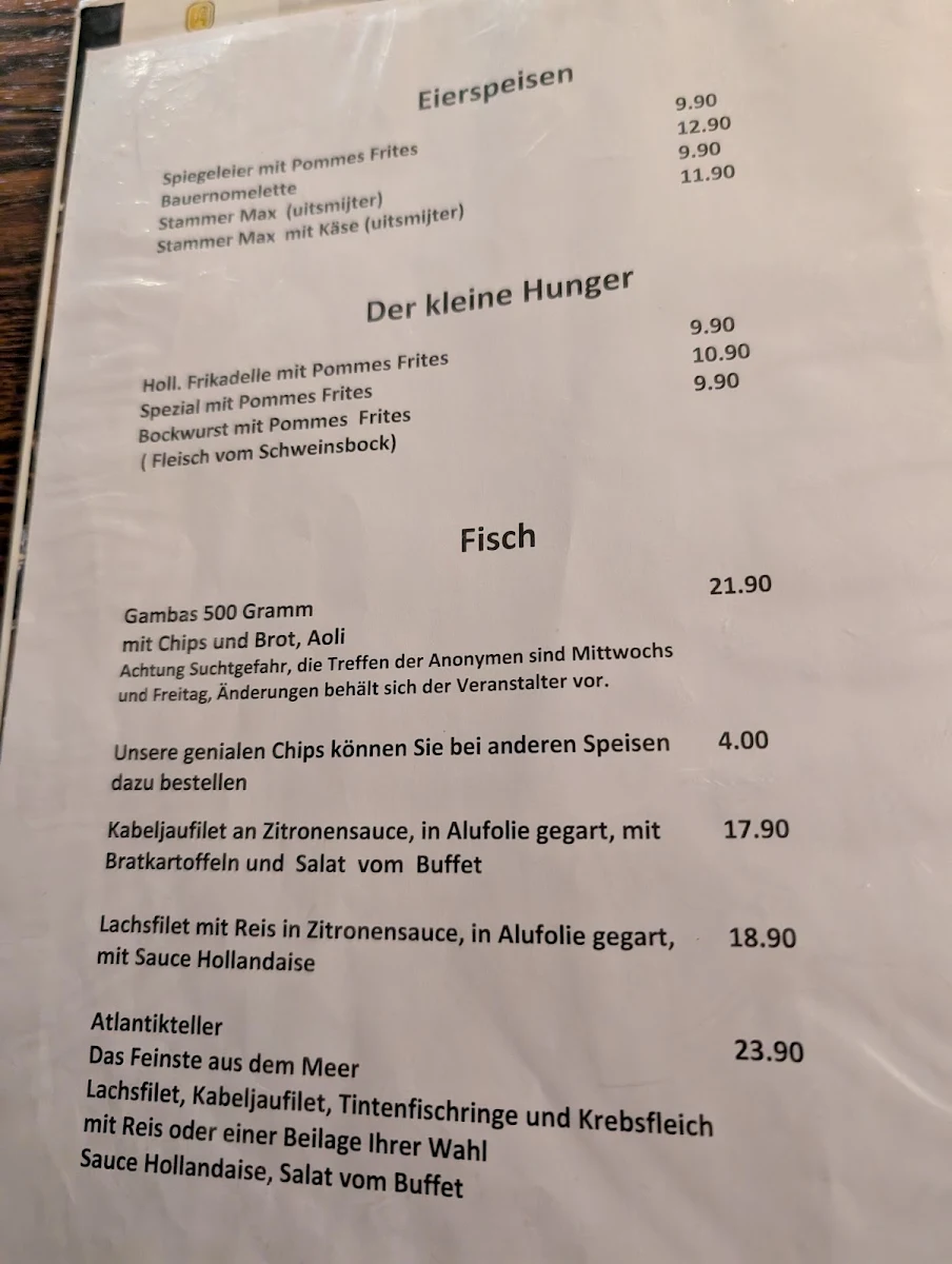 Speisekarte photo 2