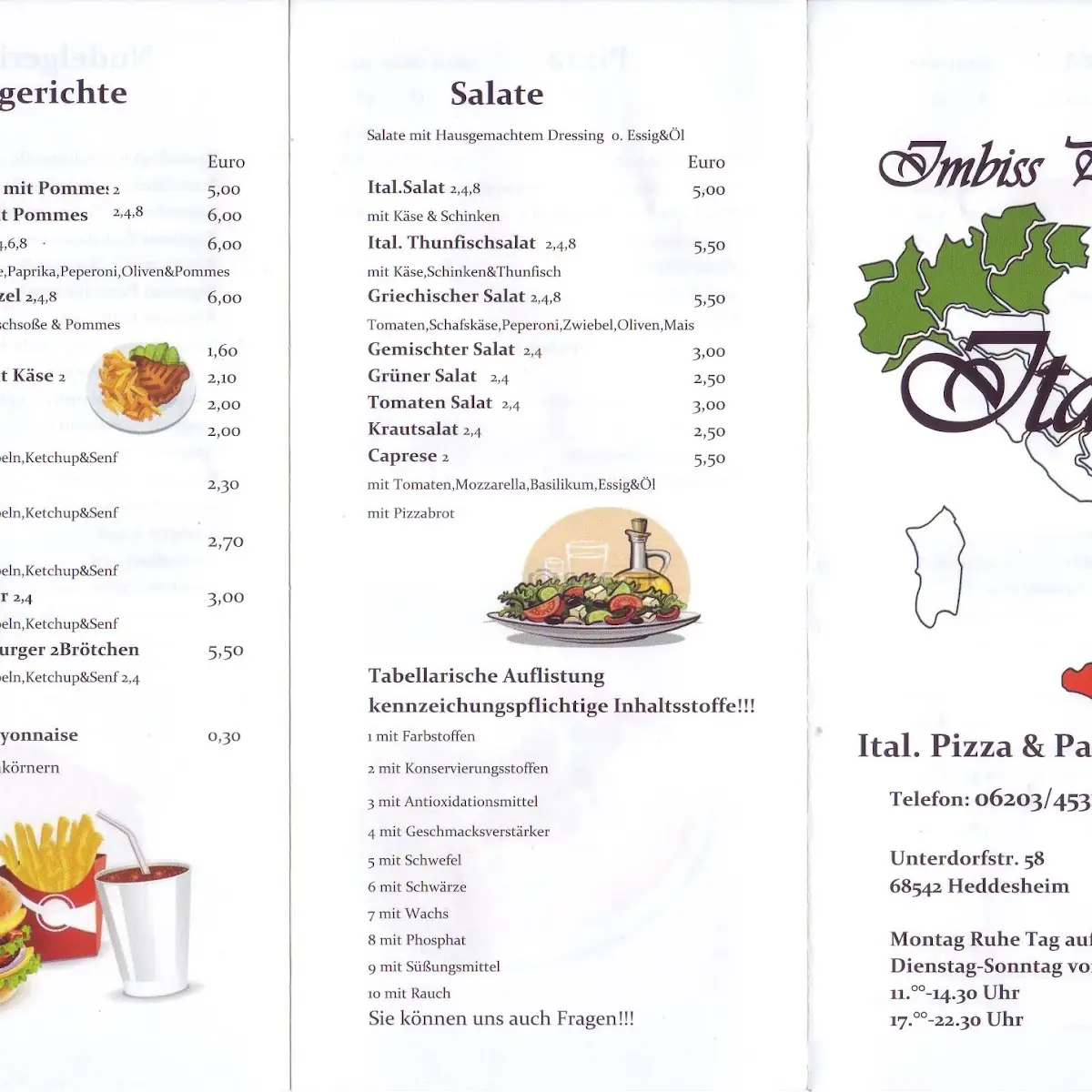 Speisekarte photo 1