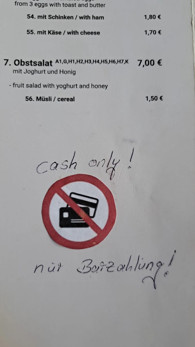 Speisekarte photo 2