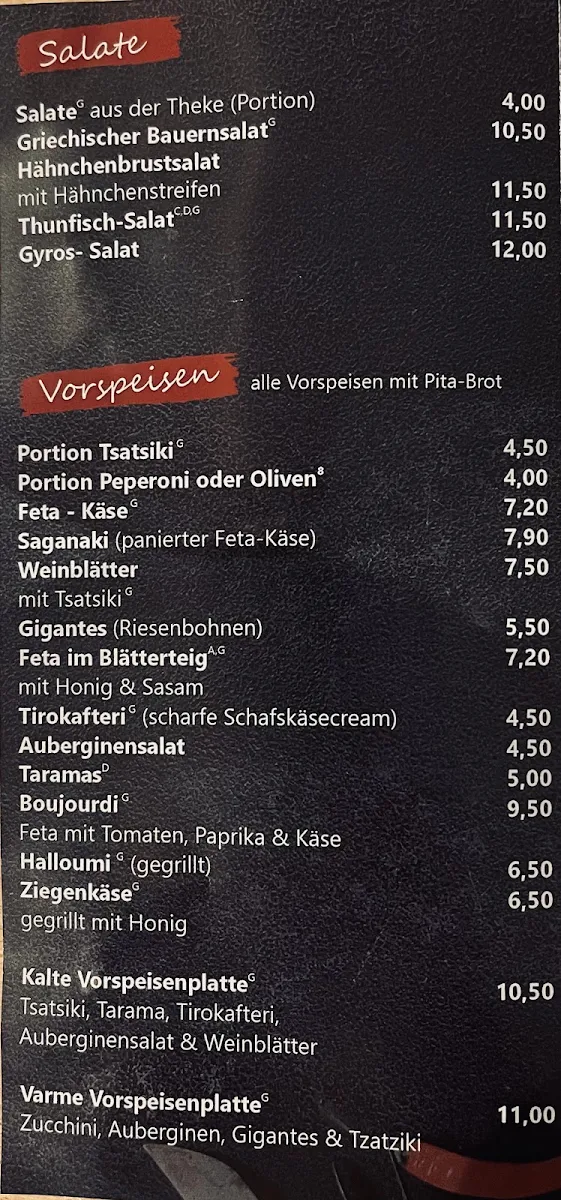 Speisekarte photo 8