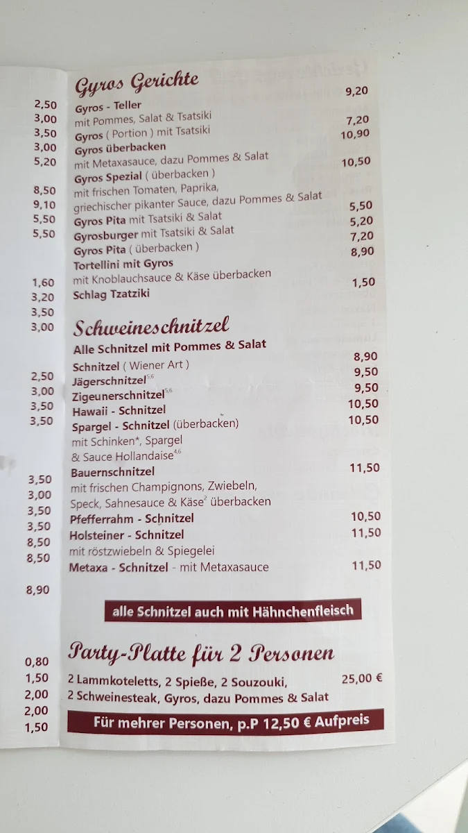 Speisekarte photo 9