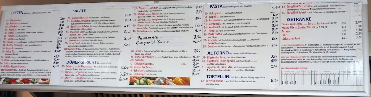 Speisekarte photo 1