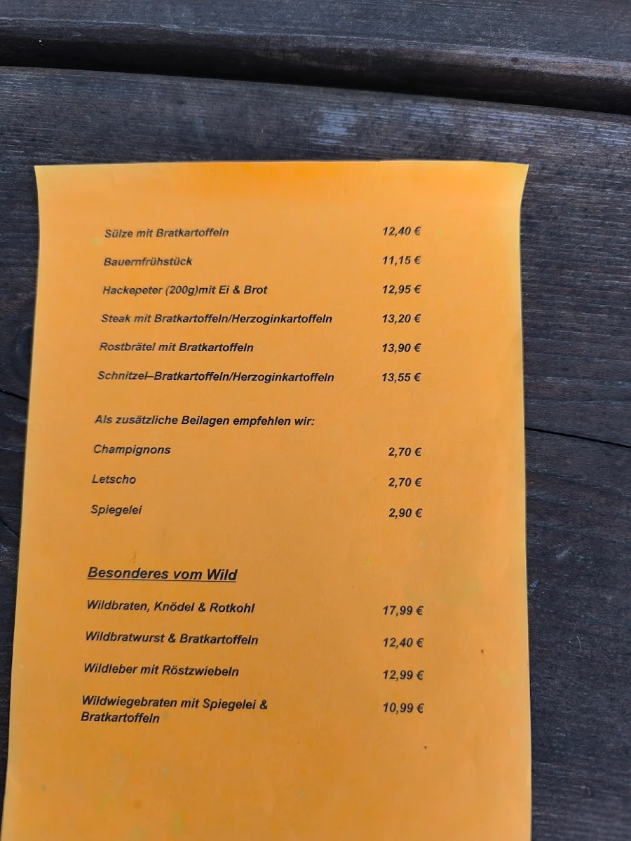 Speisekarte photo 1