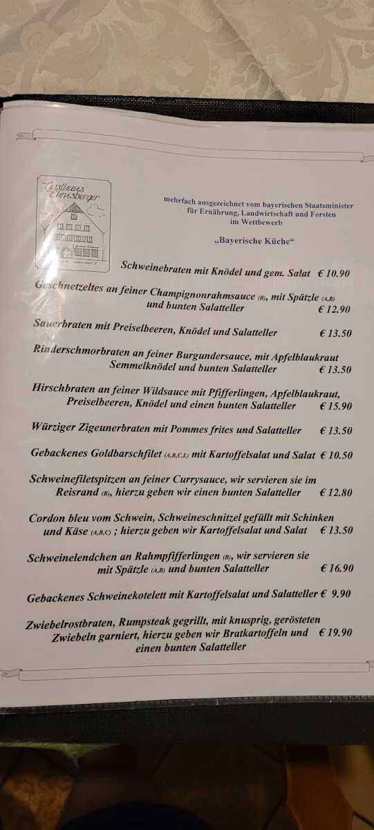 Speisekarte photo 2