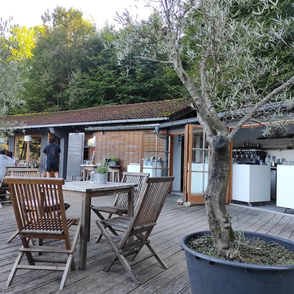 Atmosphäre, Restaurant Seebad Tüttensee