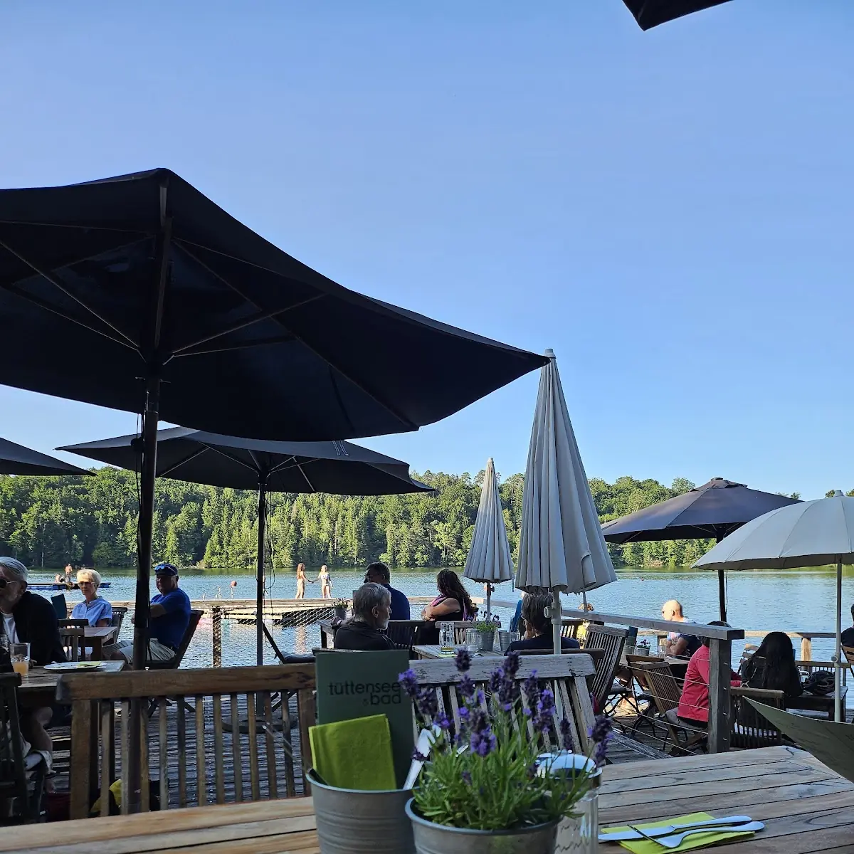 Atmosphäre, Restaurant Seebad Tüttensee