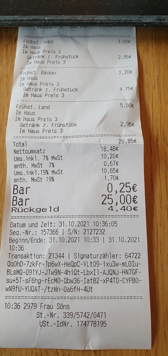 Speisekarte photo 2