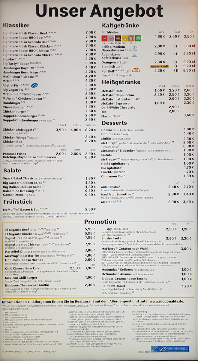 Speisekarte photo 3