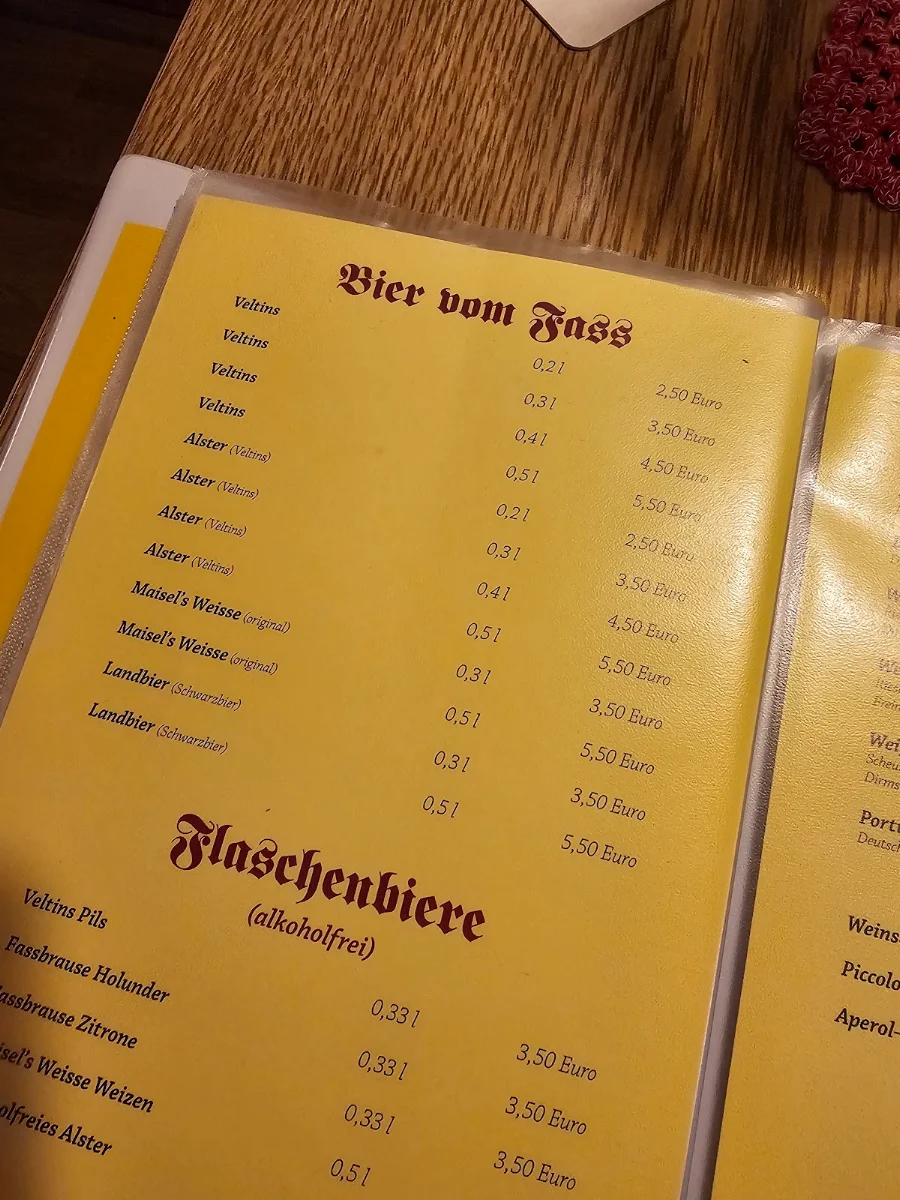 Speisekarte photo 2