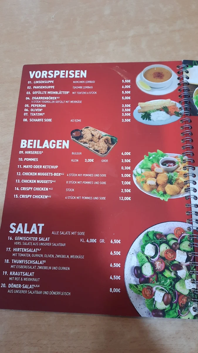 Speisekarte photo 4