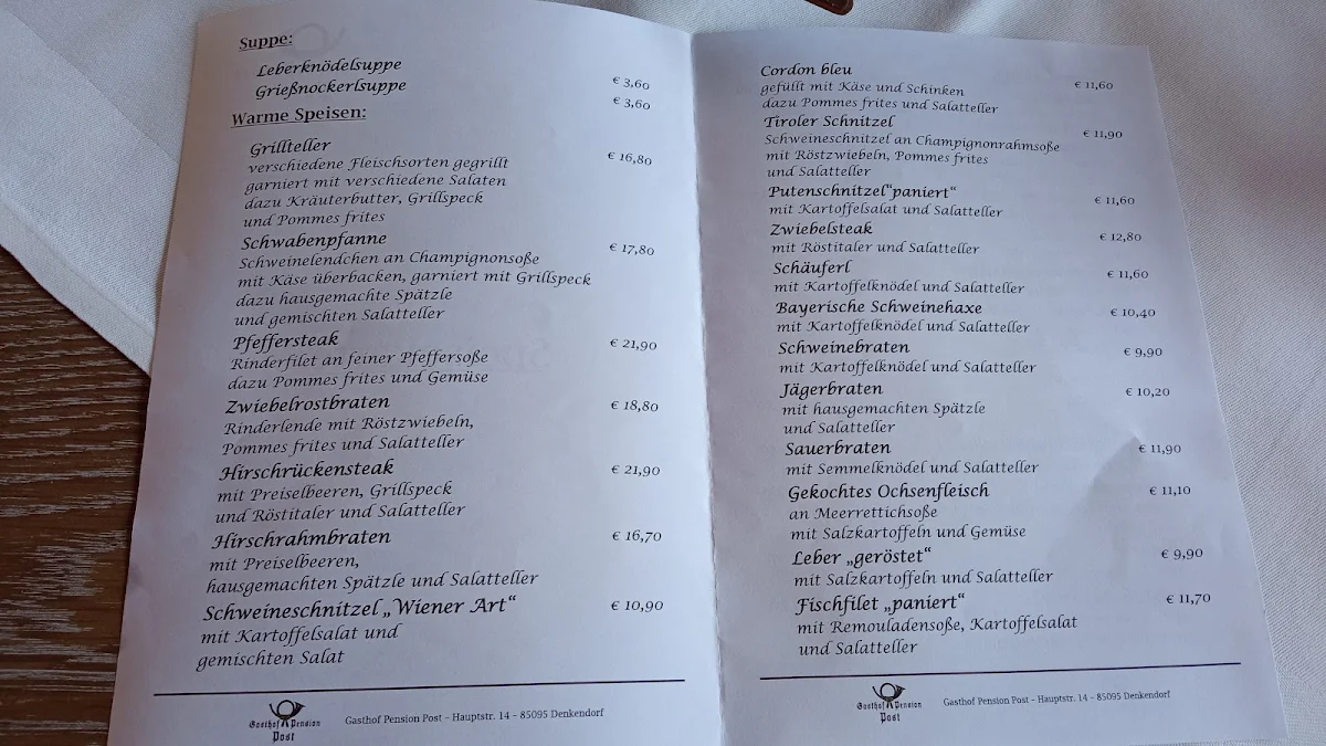 Speisekarte photo 3