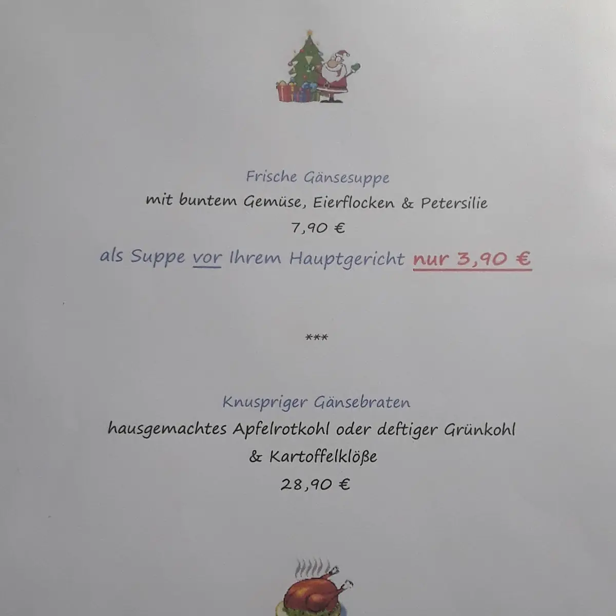 Speisekarte photo 1