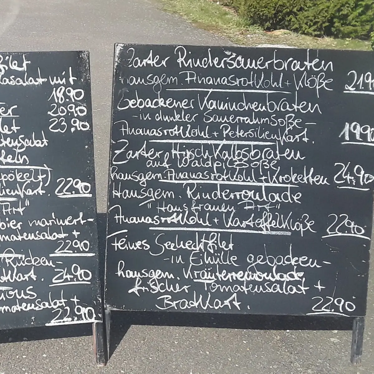 Speisekarte photo 2