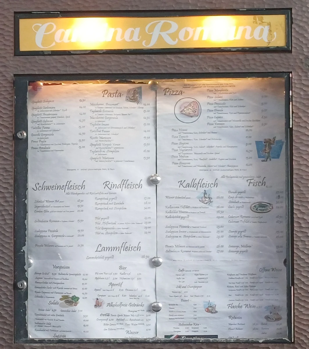 Speisekarte photo 3