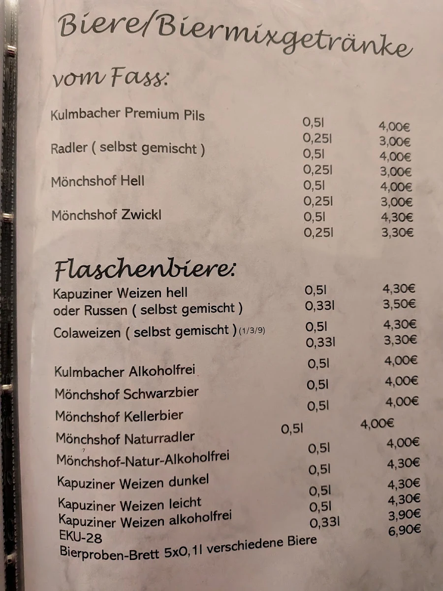 Speisekarte photo 1