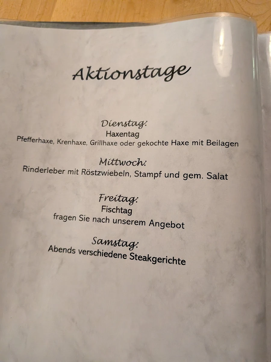 Speisekarte photo 3