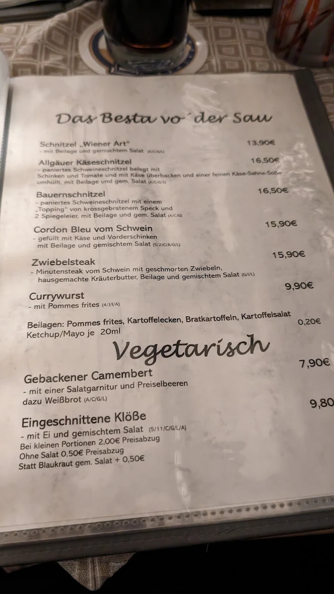 Speisekarte photo 9
