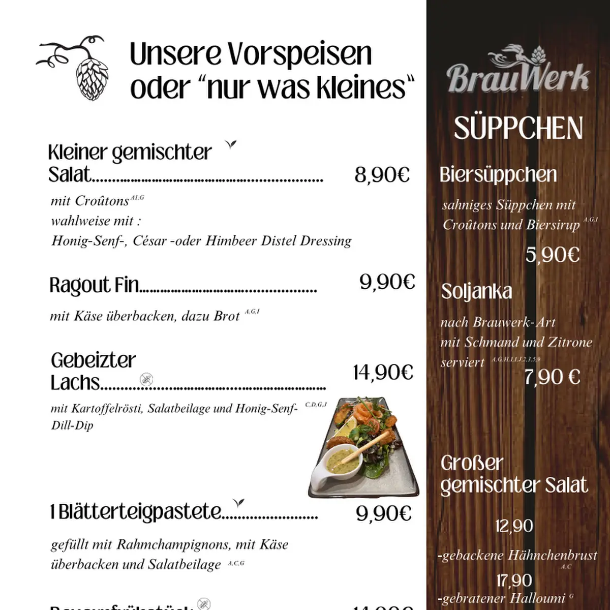Speisekarte photo 3