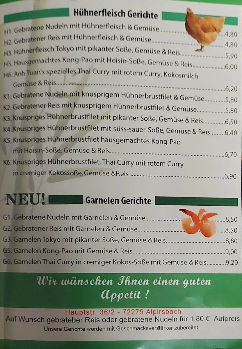 Speisekarte photo 1
