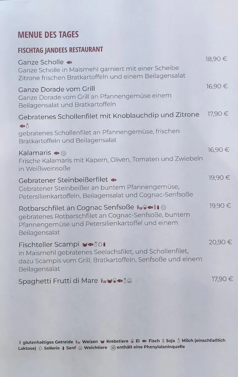 Speisekarte photo 3