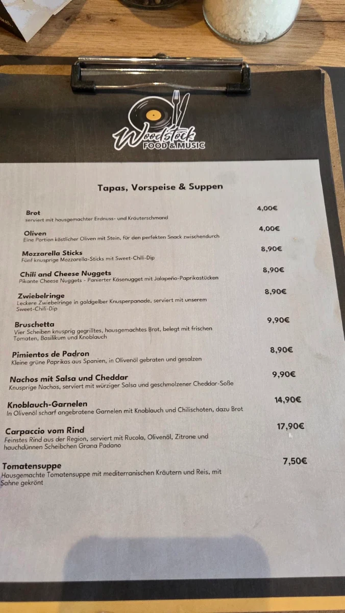 Speisekarte photo 2