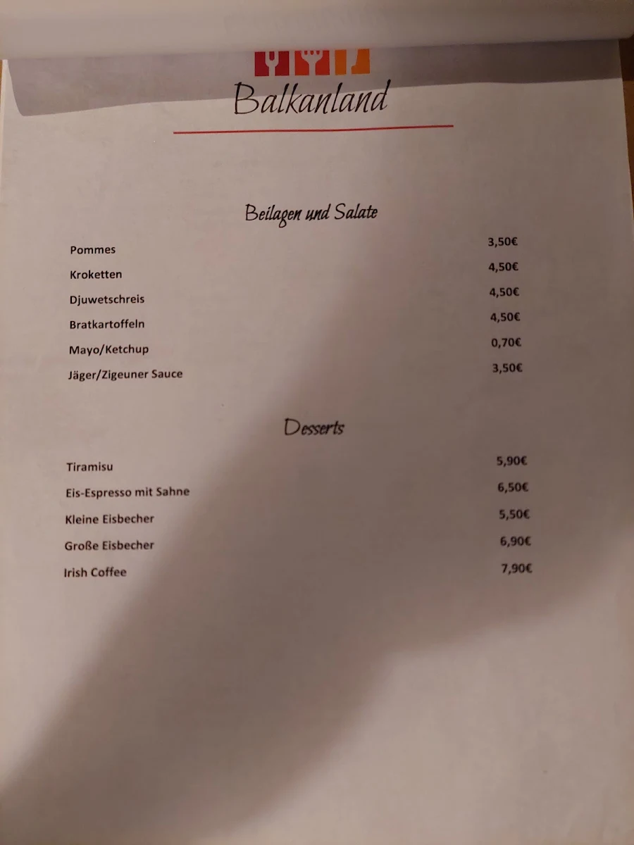 Speisekarte photo 5