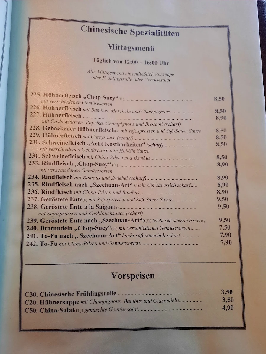 Speisekarte photo 1