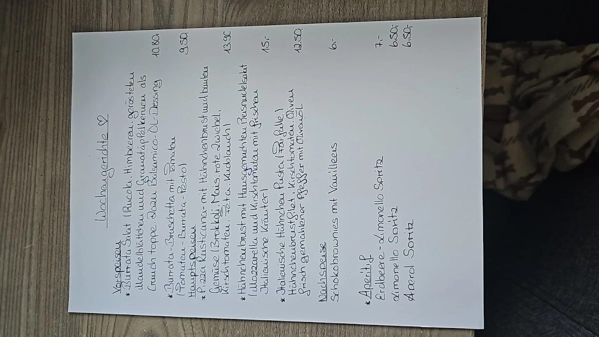 Speisekarte photo 7