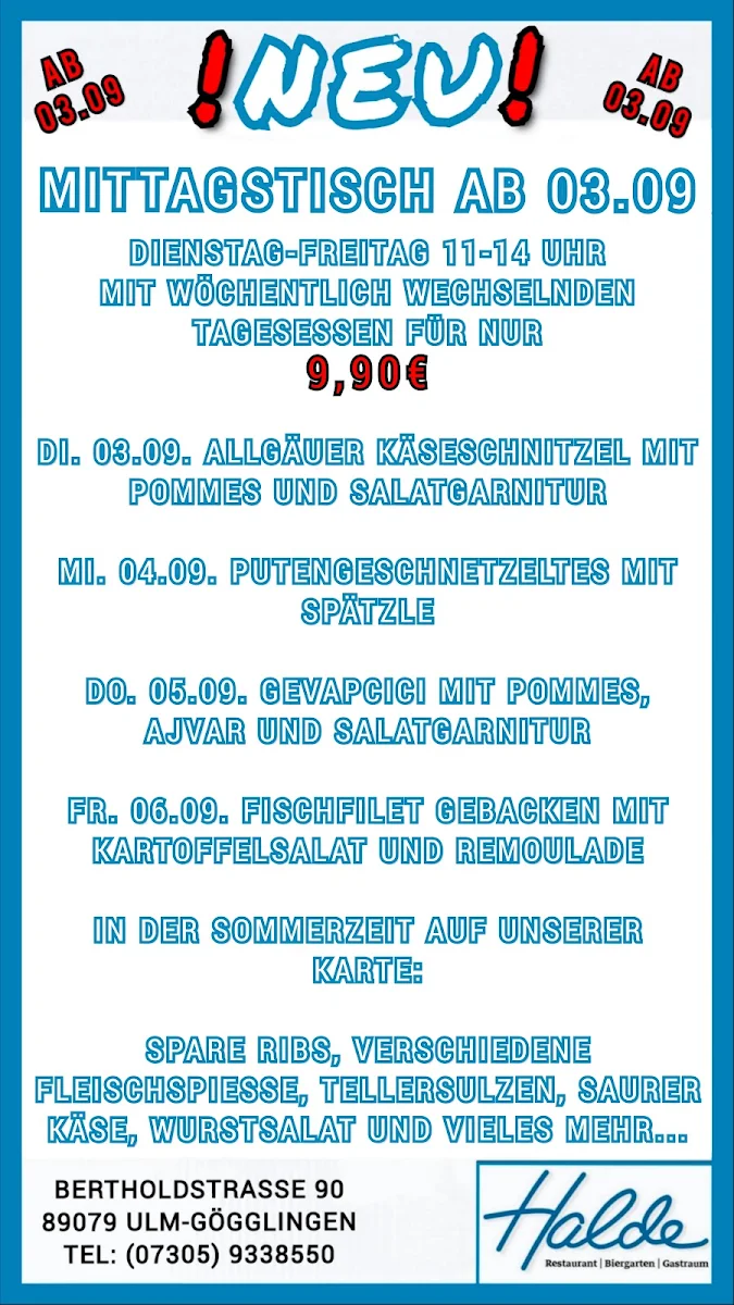 Speisekarte photo 1