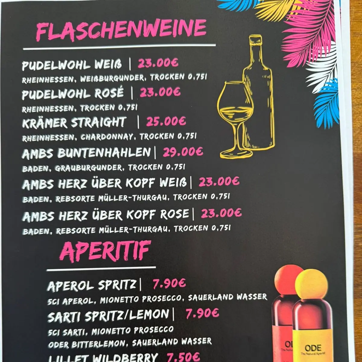 Speisekarte photo 4