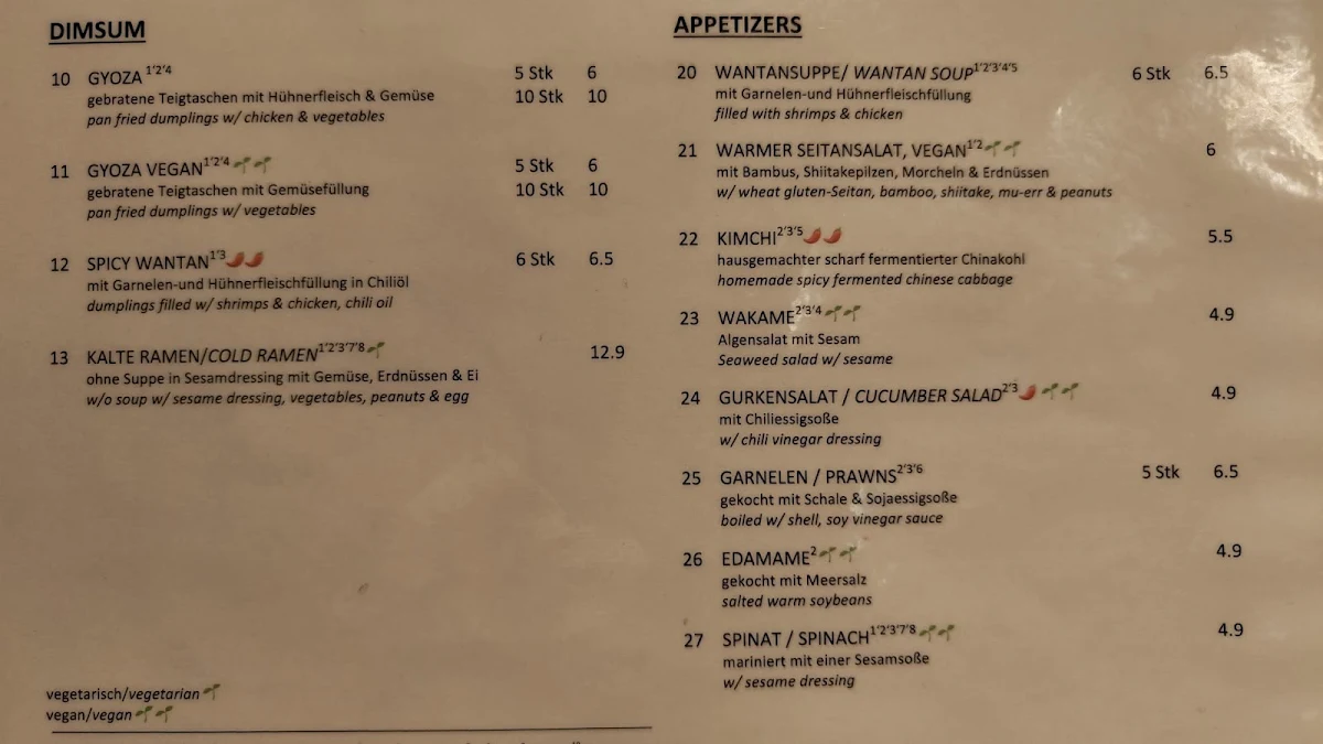 Speisekarte photo 4