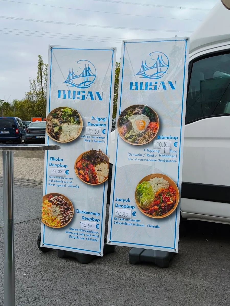 Speisekarte, Busanfoodtruck
