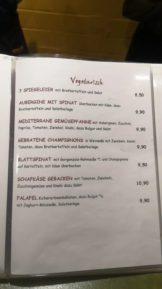 Speisekarte photo 6
