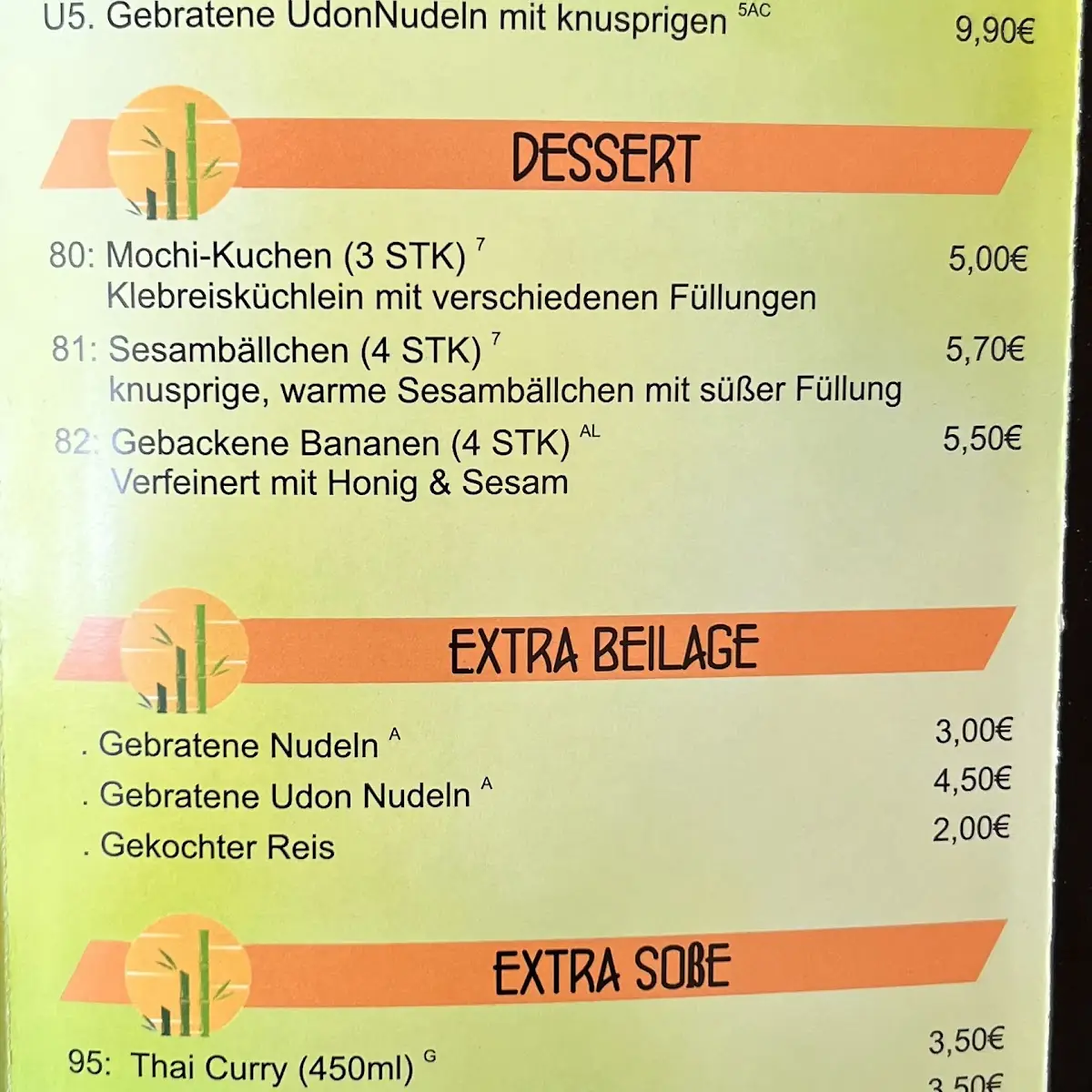 Speisekarte photo 6