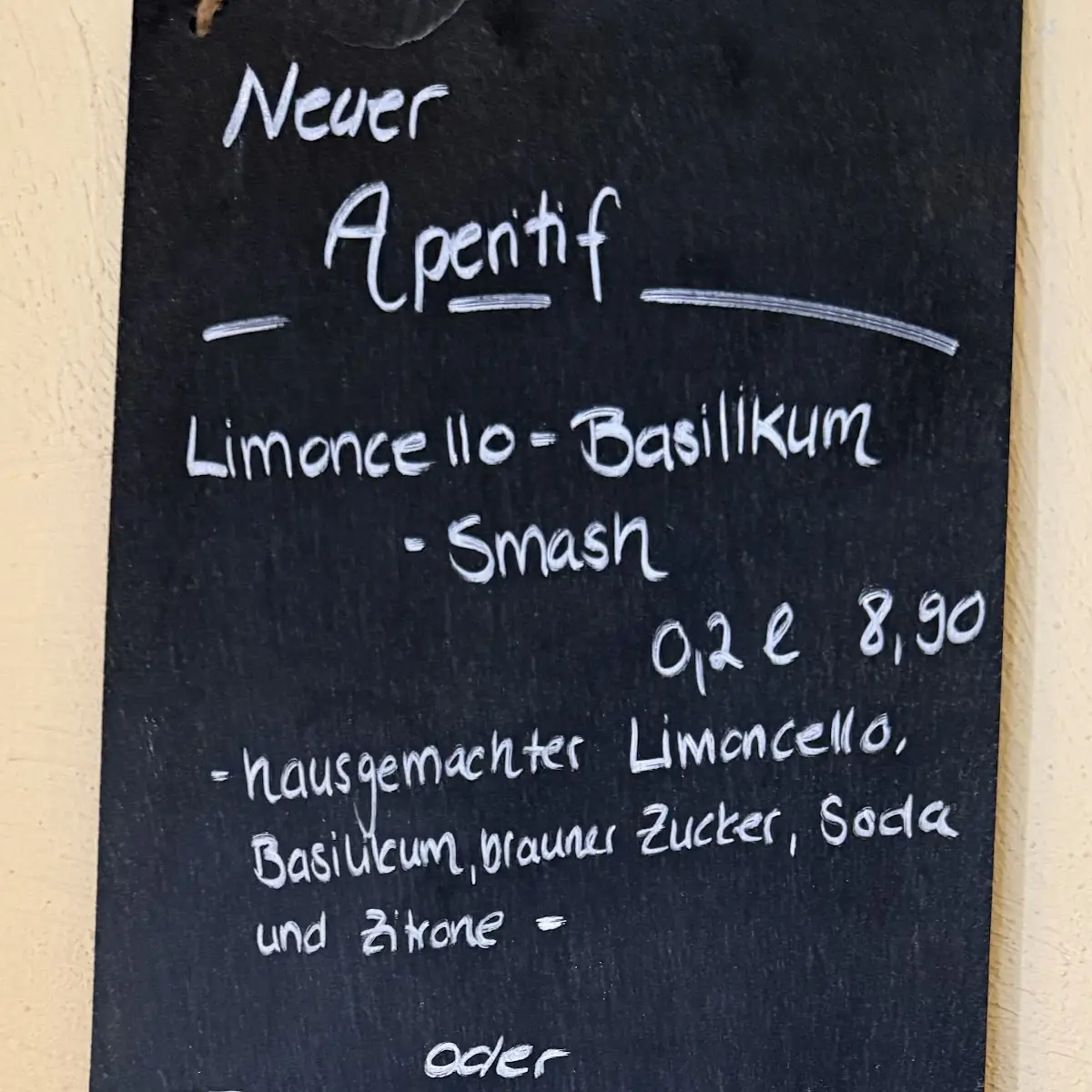 Speisekarte, Restaurant WurzelWerk - Benjamin Bendzko