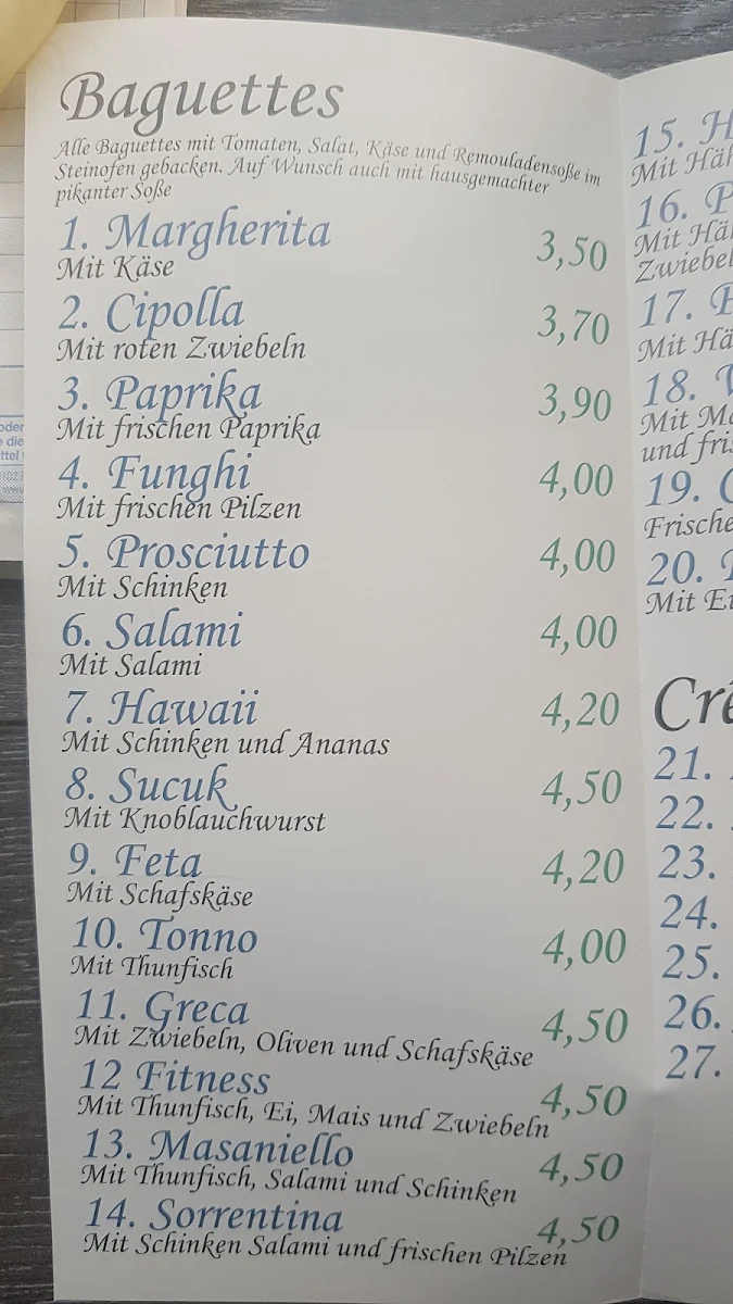 Speisekarte photo 1