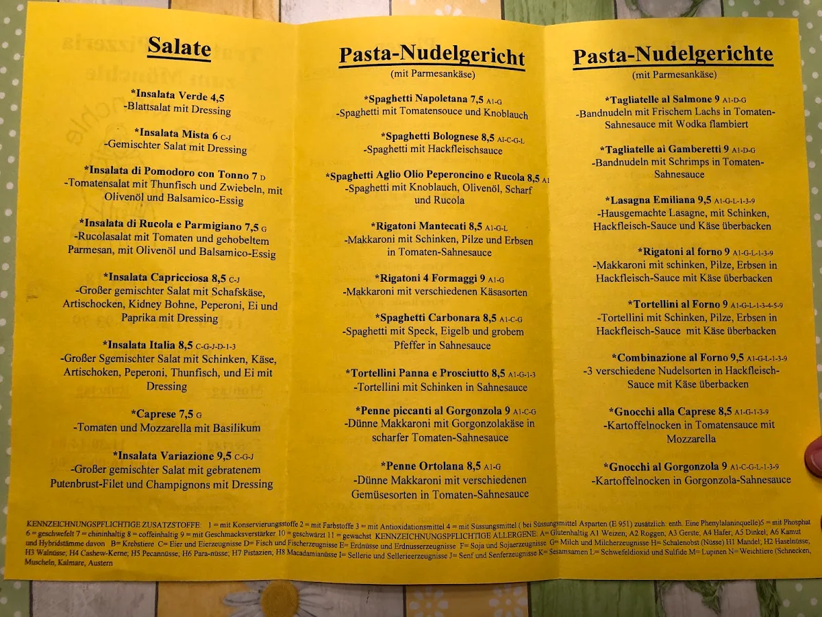 Speisekarte photo 1