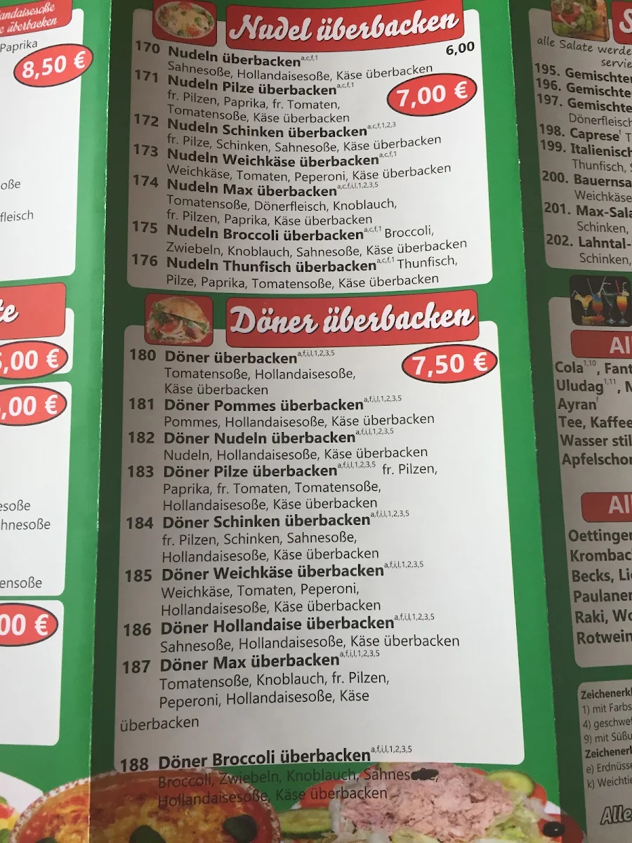 Speisekarte photo 8