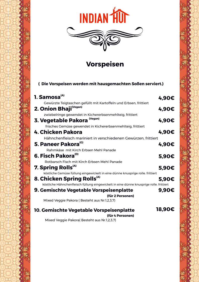 Speisekarte photo 4