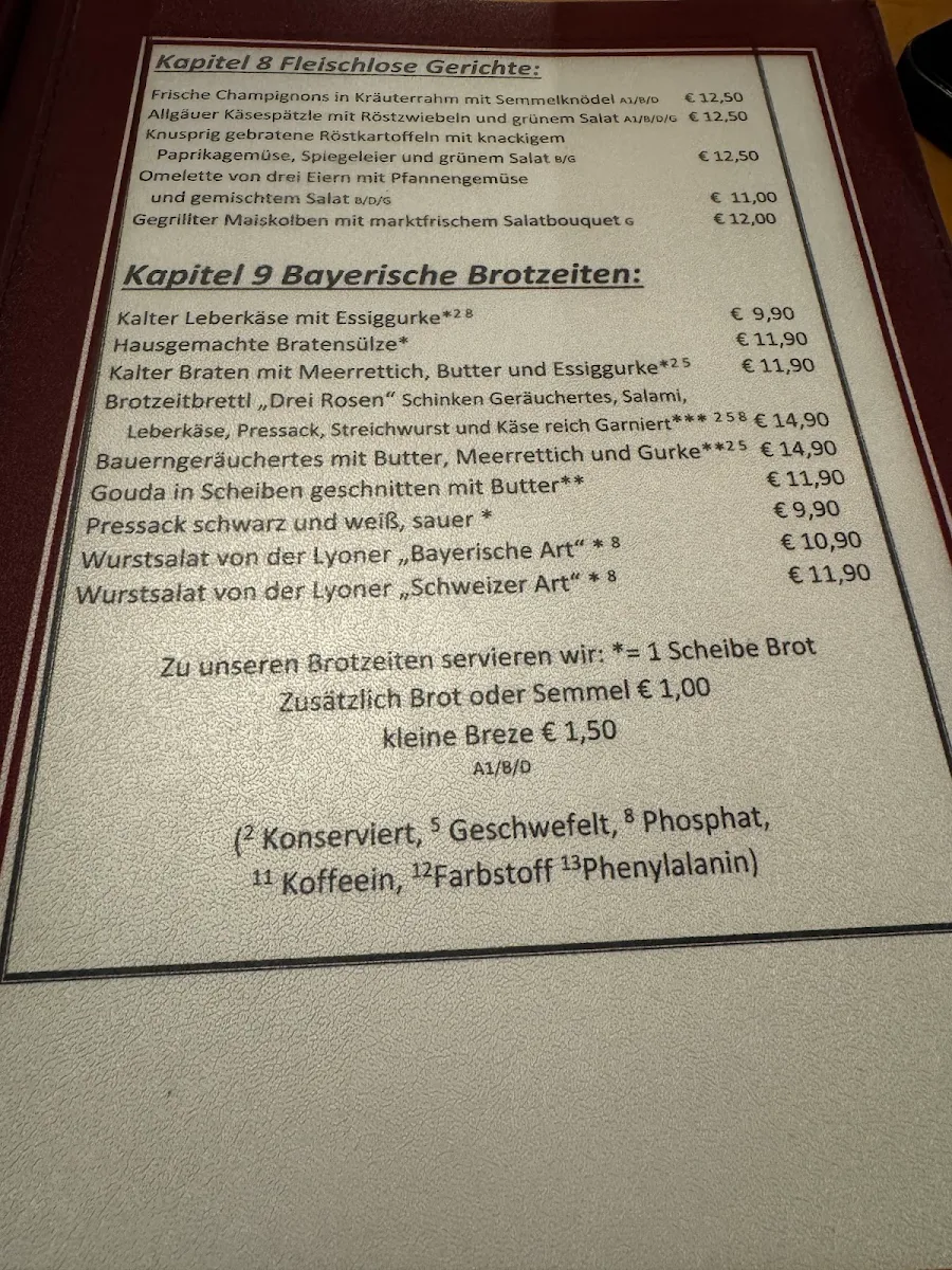 Speisekarte photo 4