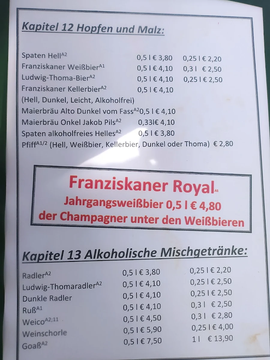 Speisekarte photo 6