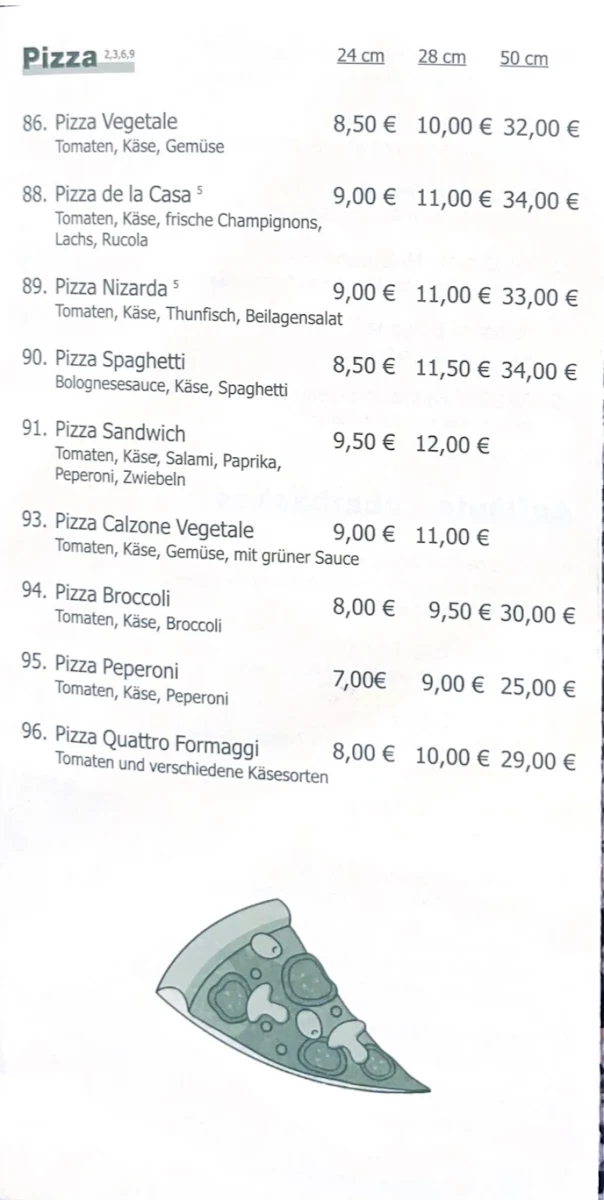 Speisekarte photo 2