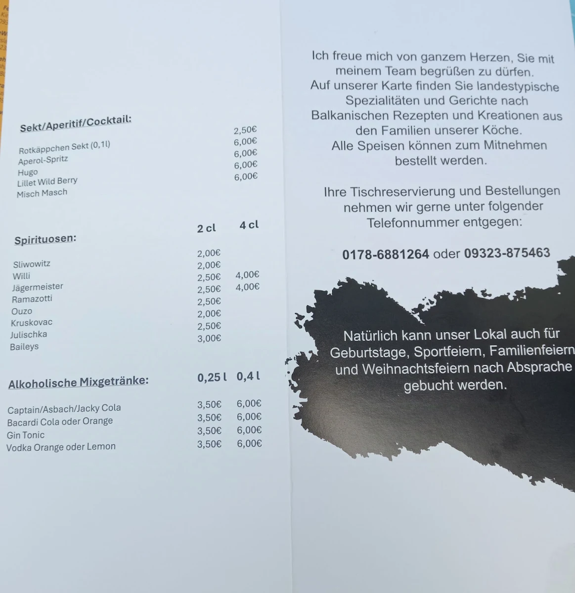 Speisekarte photo 7