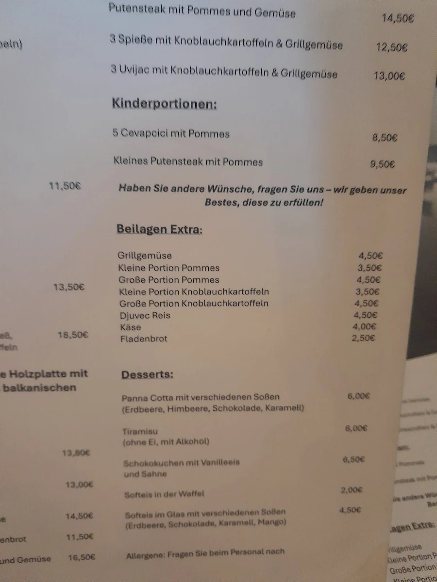 Speisekarte photo 8