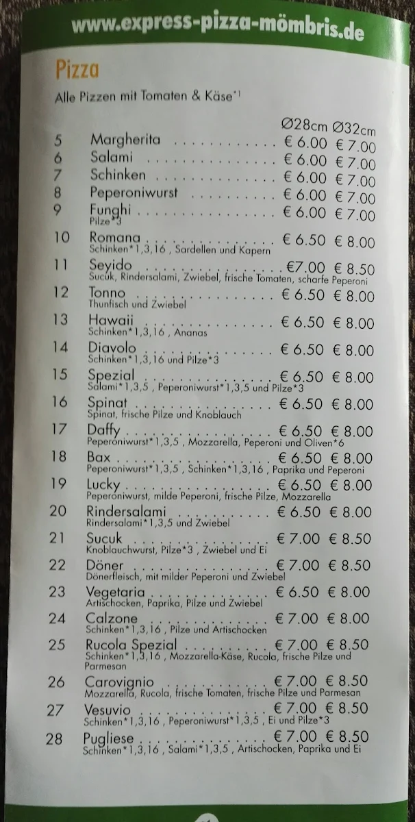 Speisekarte photo 1