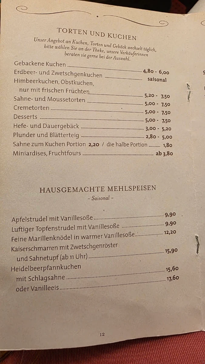 Speisekarte photo 1
