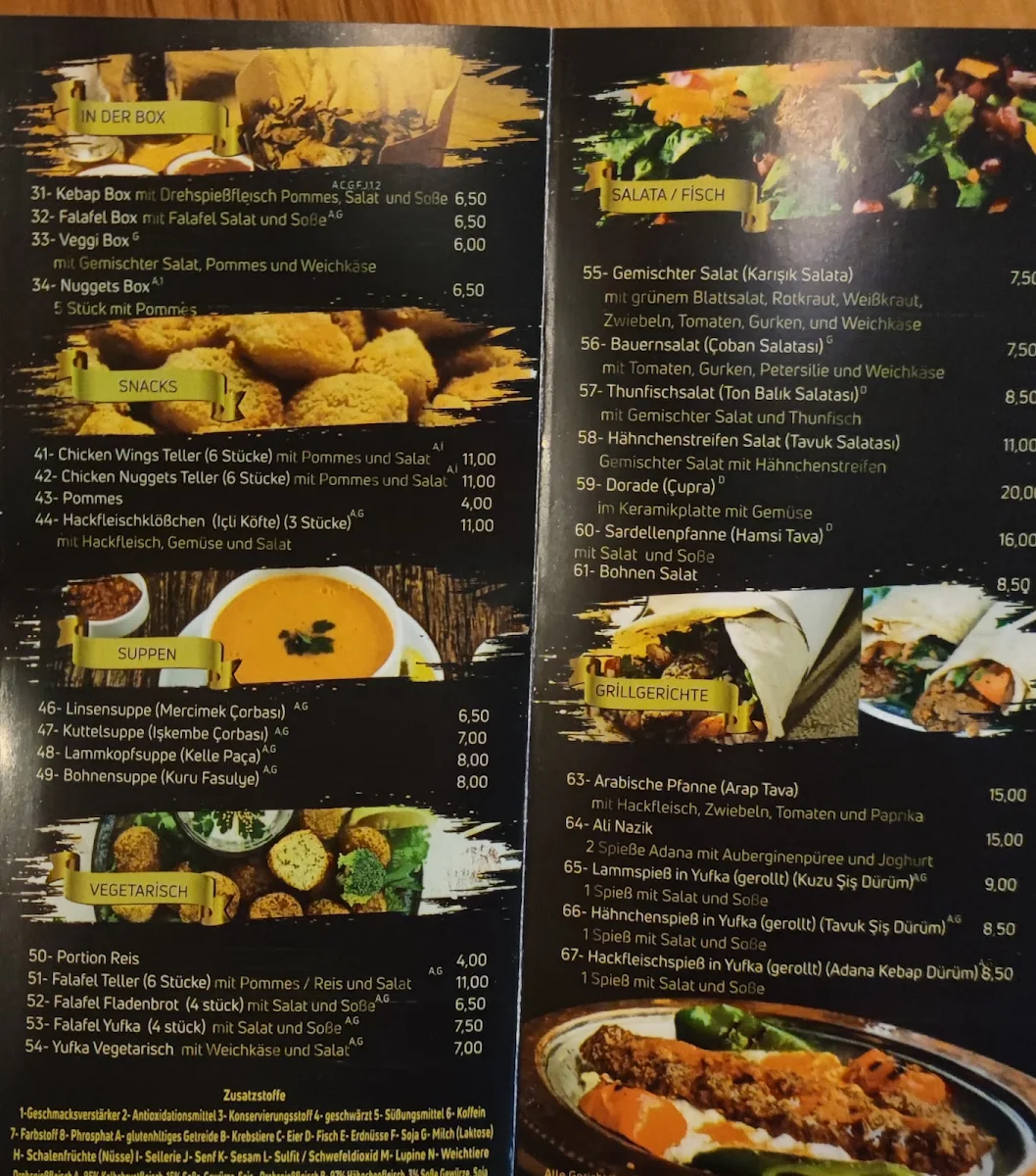 Speisekarte photo 3