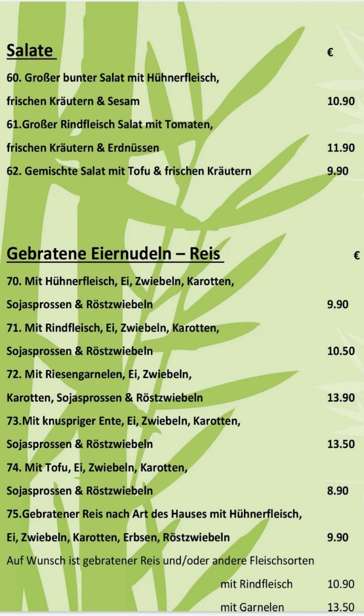 Speisekarte photo 2